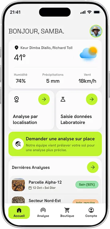 Application AgroScan